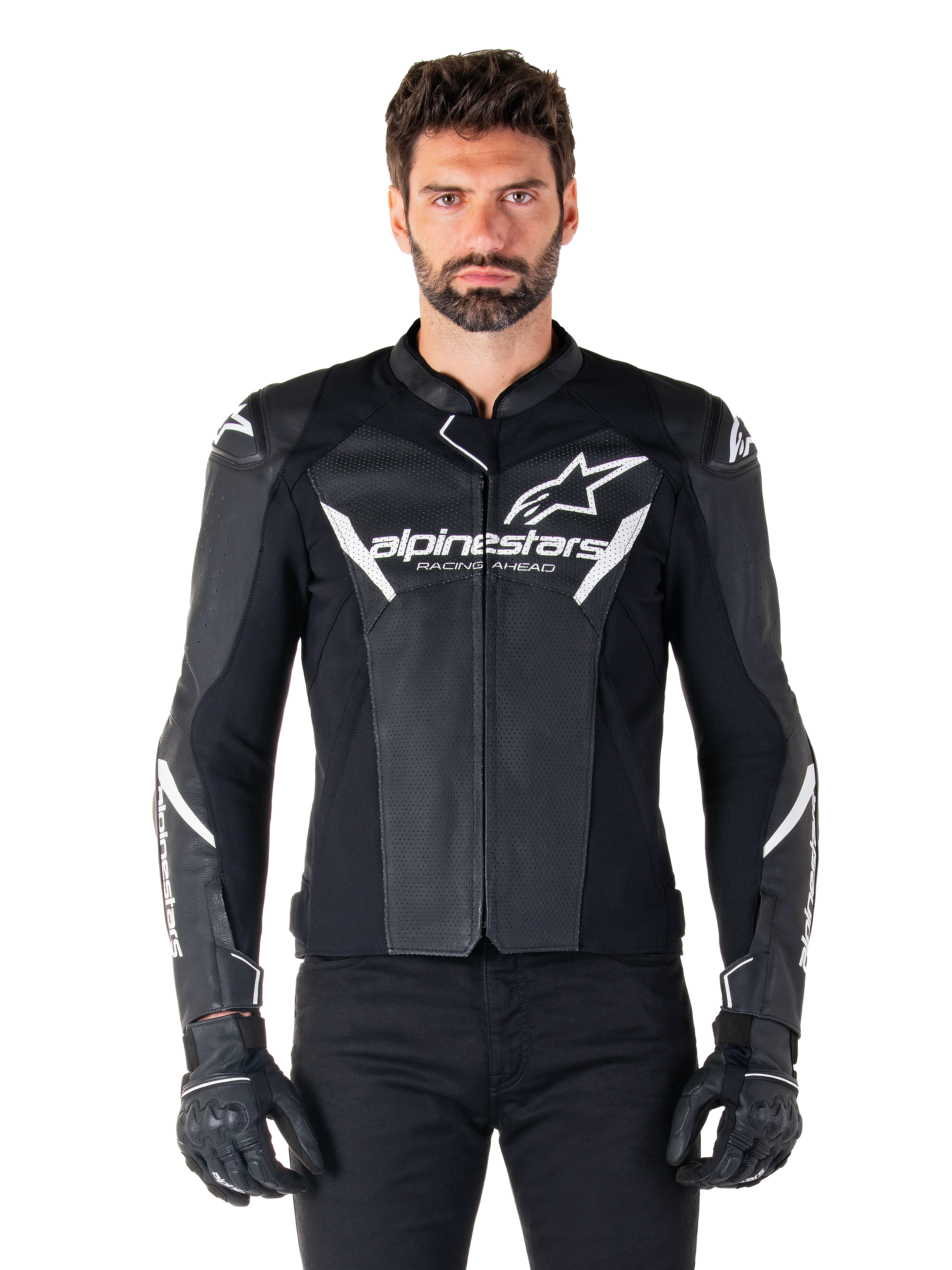 Jaqueta De Couro Faster V3 Airflow