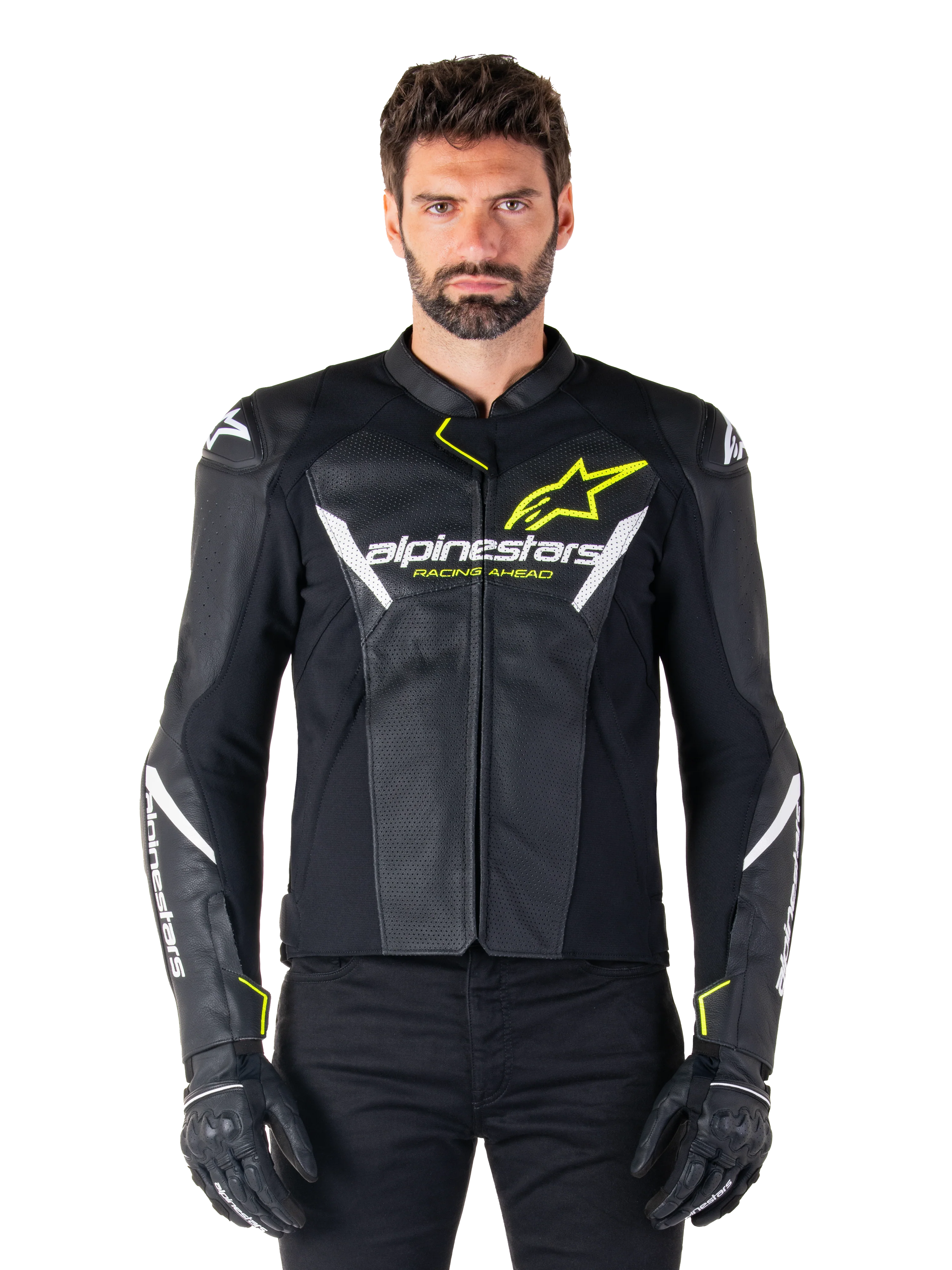 Jaqueta De Couro Faster V3 Airflow