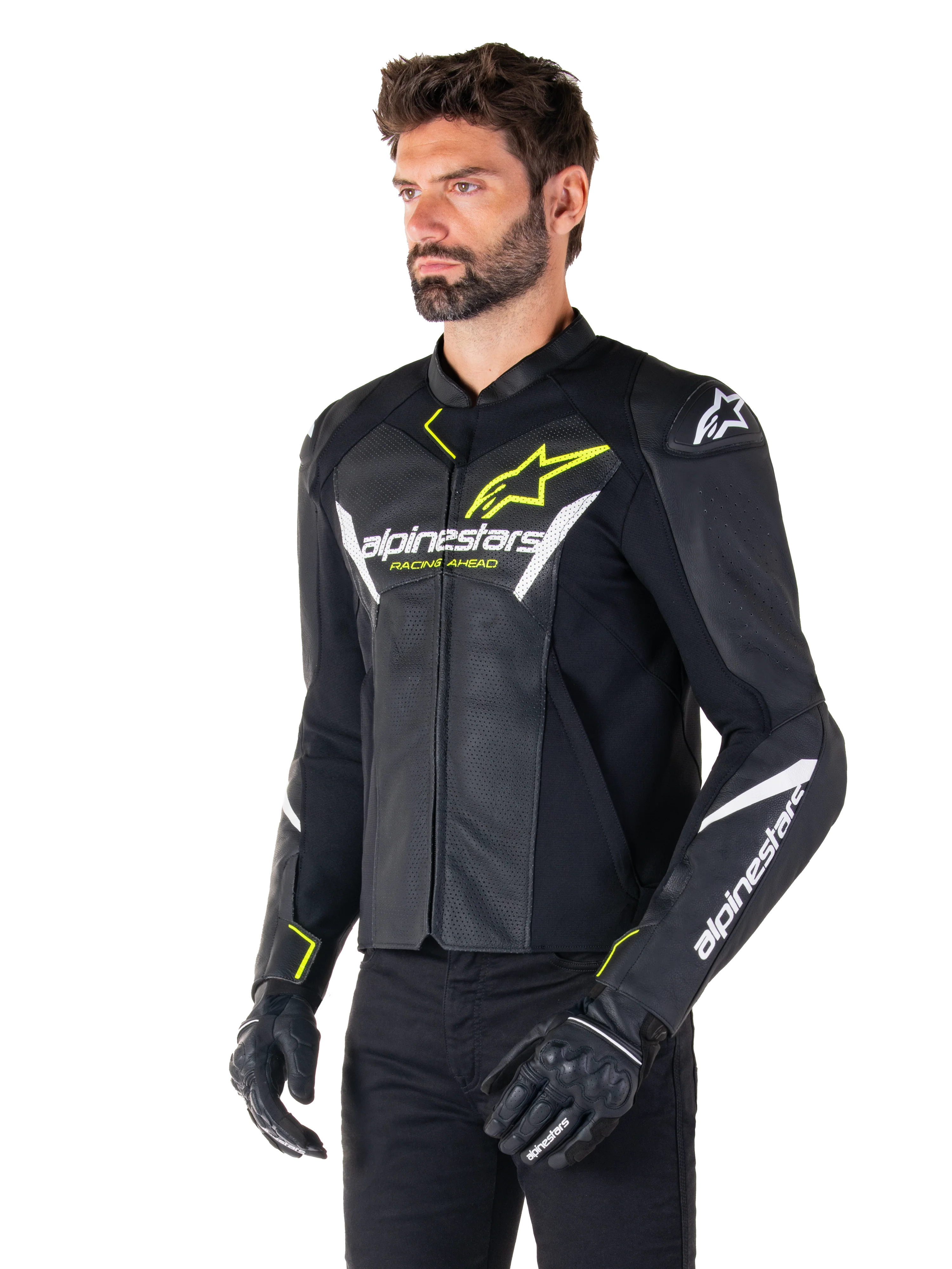 Jaqueta De Couro Faster V3 Airflow - Image 3