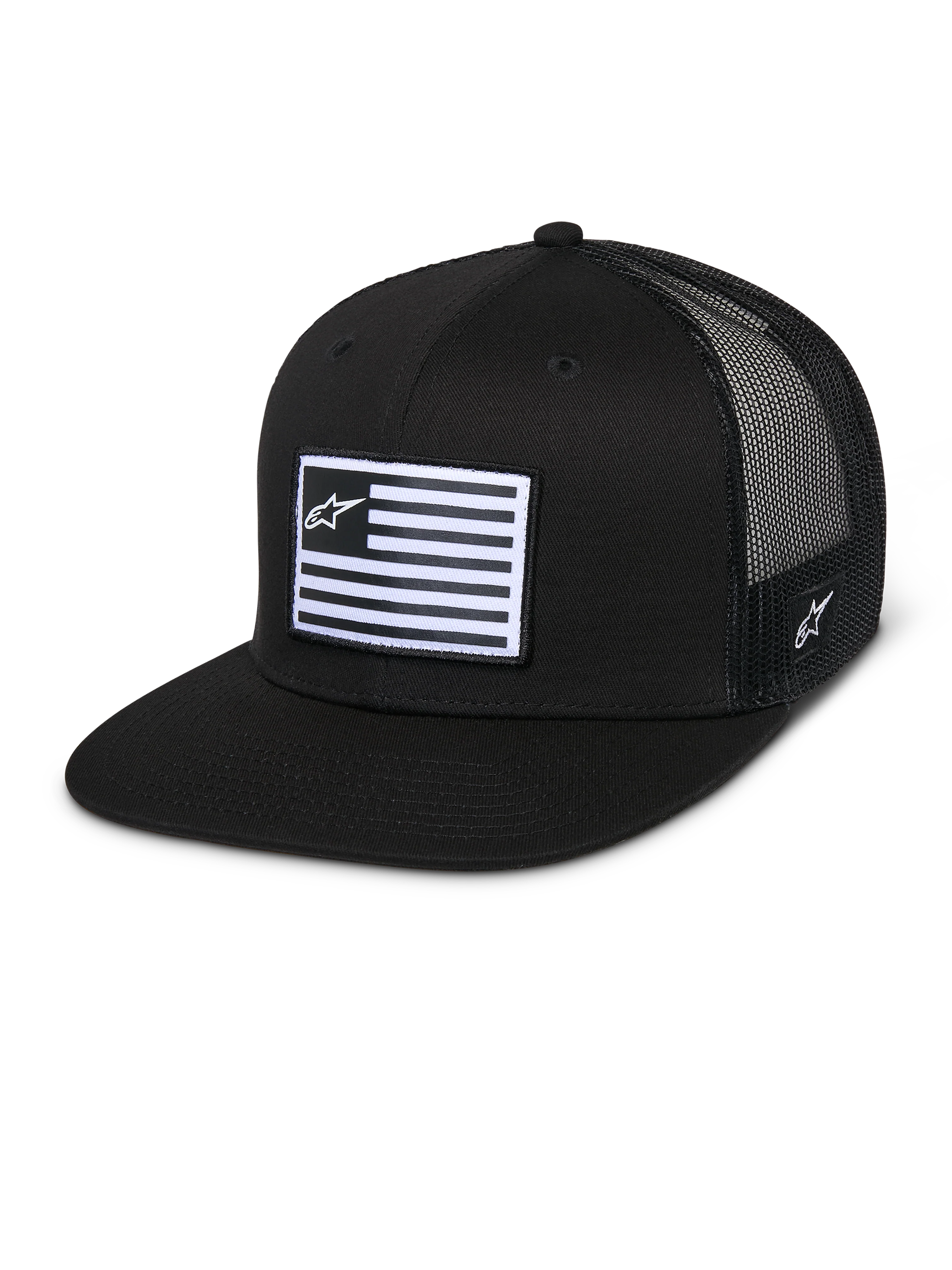 Boné Trucker Flag Flat