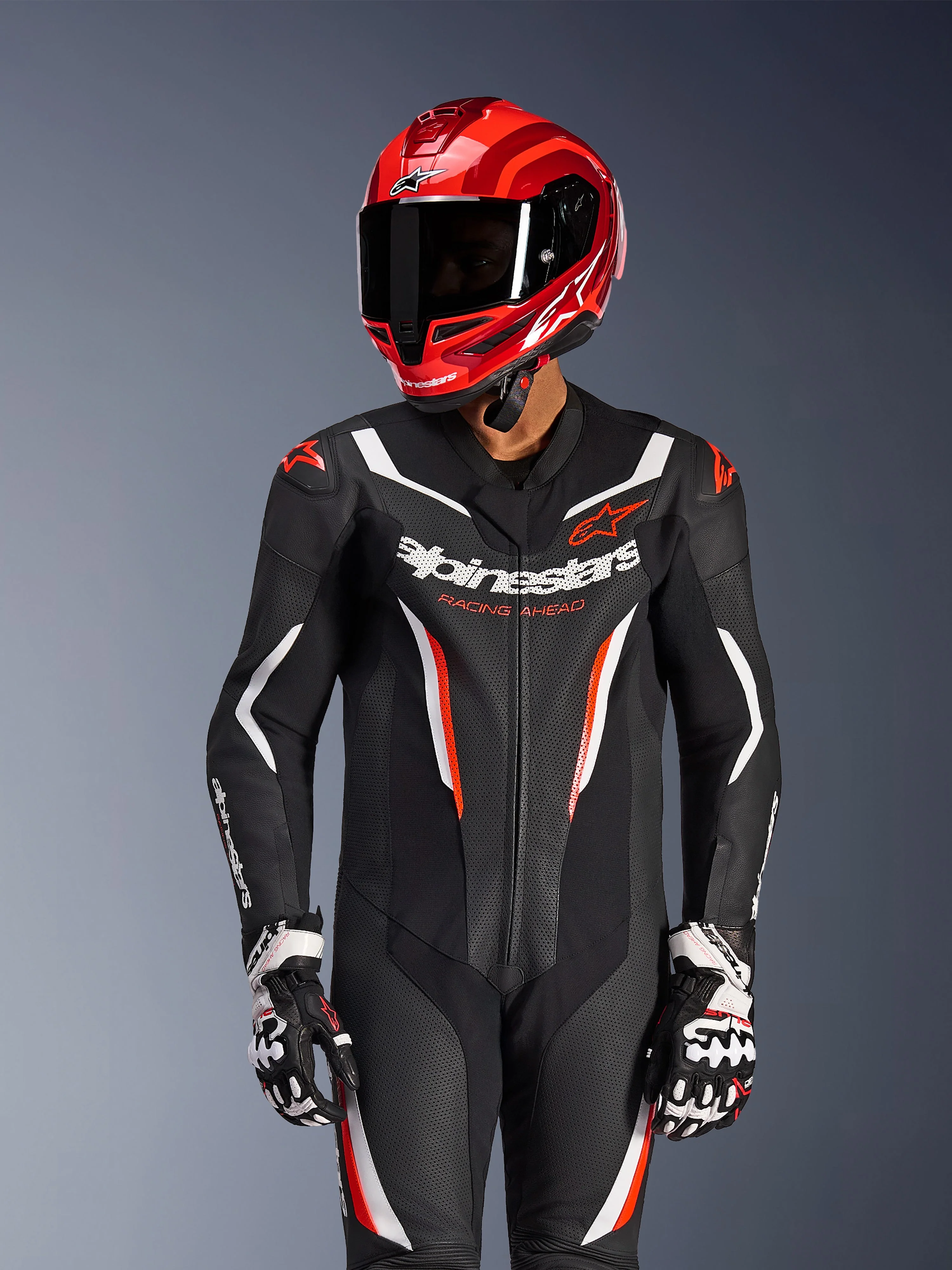 Macacão De Couro GP Force V2 1 Peça - Image 11