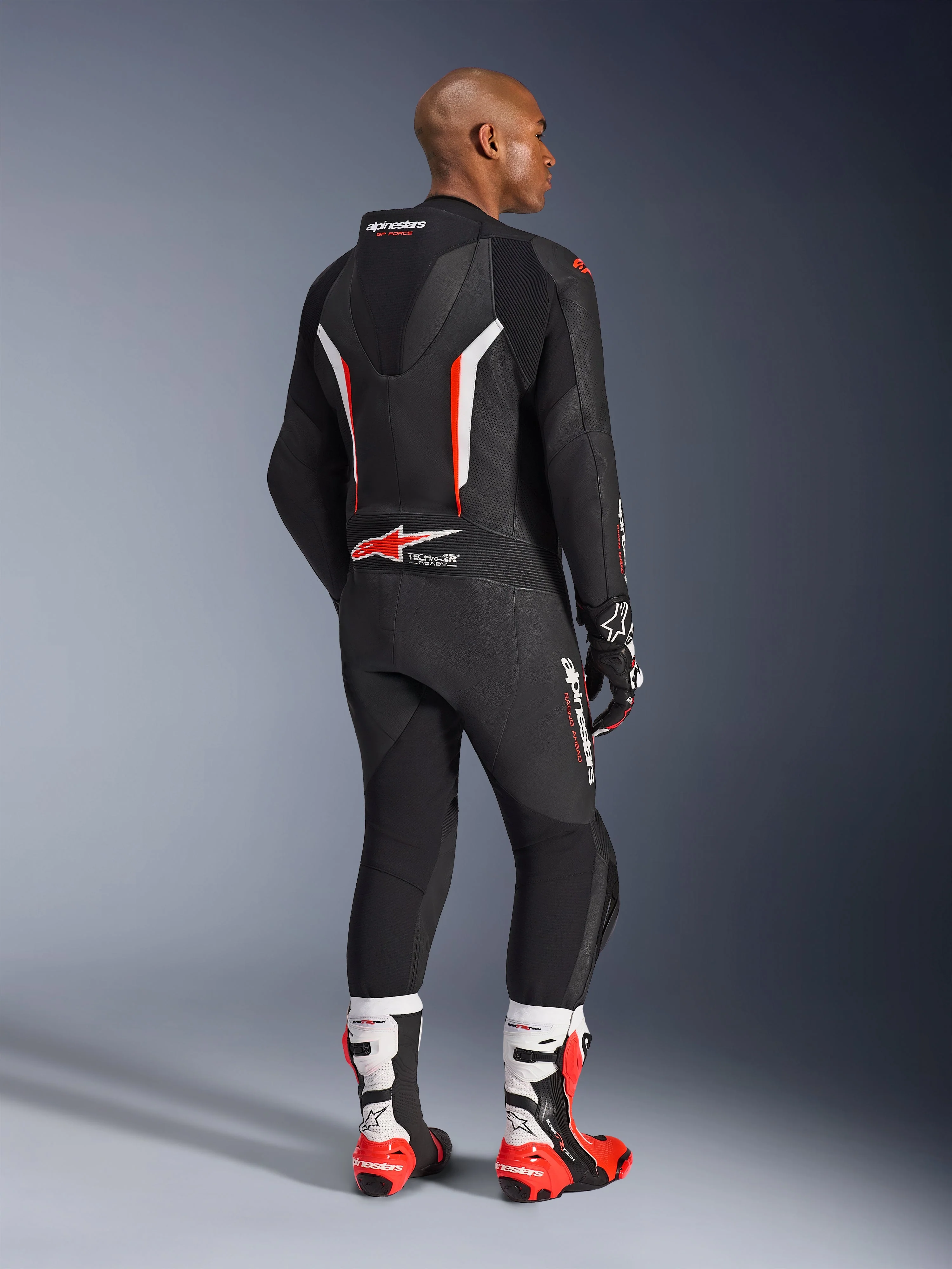 Macacão De Couro GP Force V2 1 Peça - Image 3