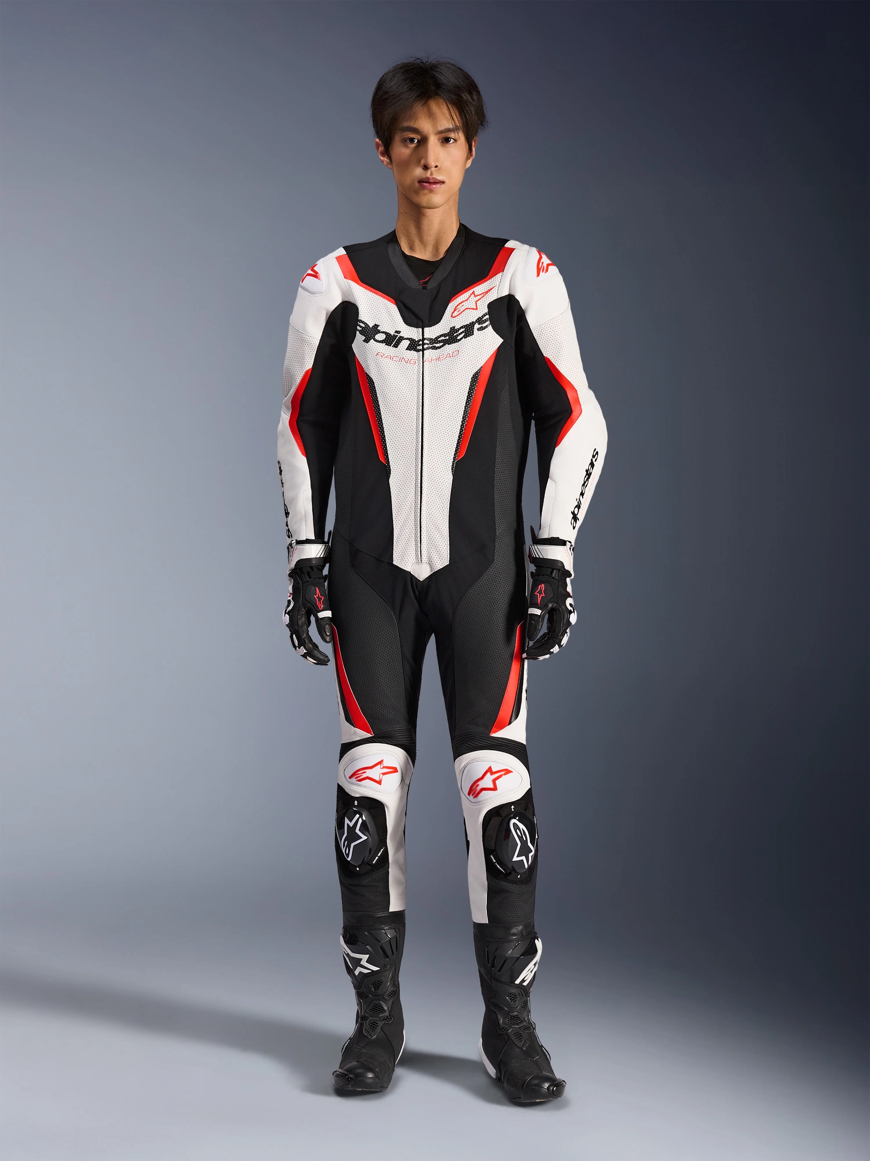 Macacão De Couro GP Force V2 1 Peça