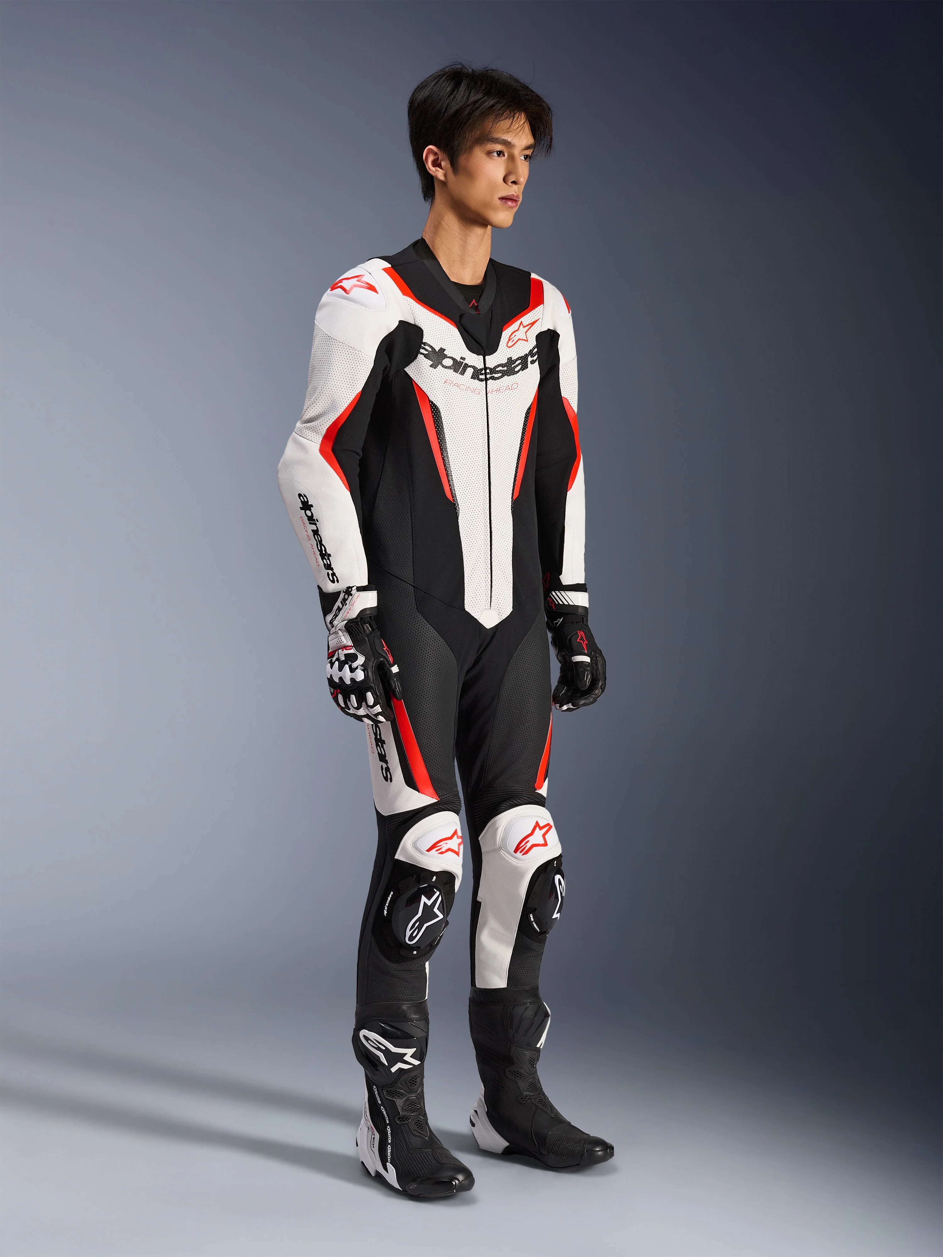 Macacão De Couro GP Force V2 1 Peça - Image 2