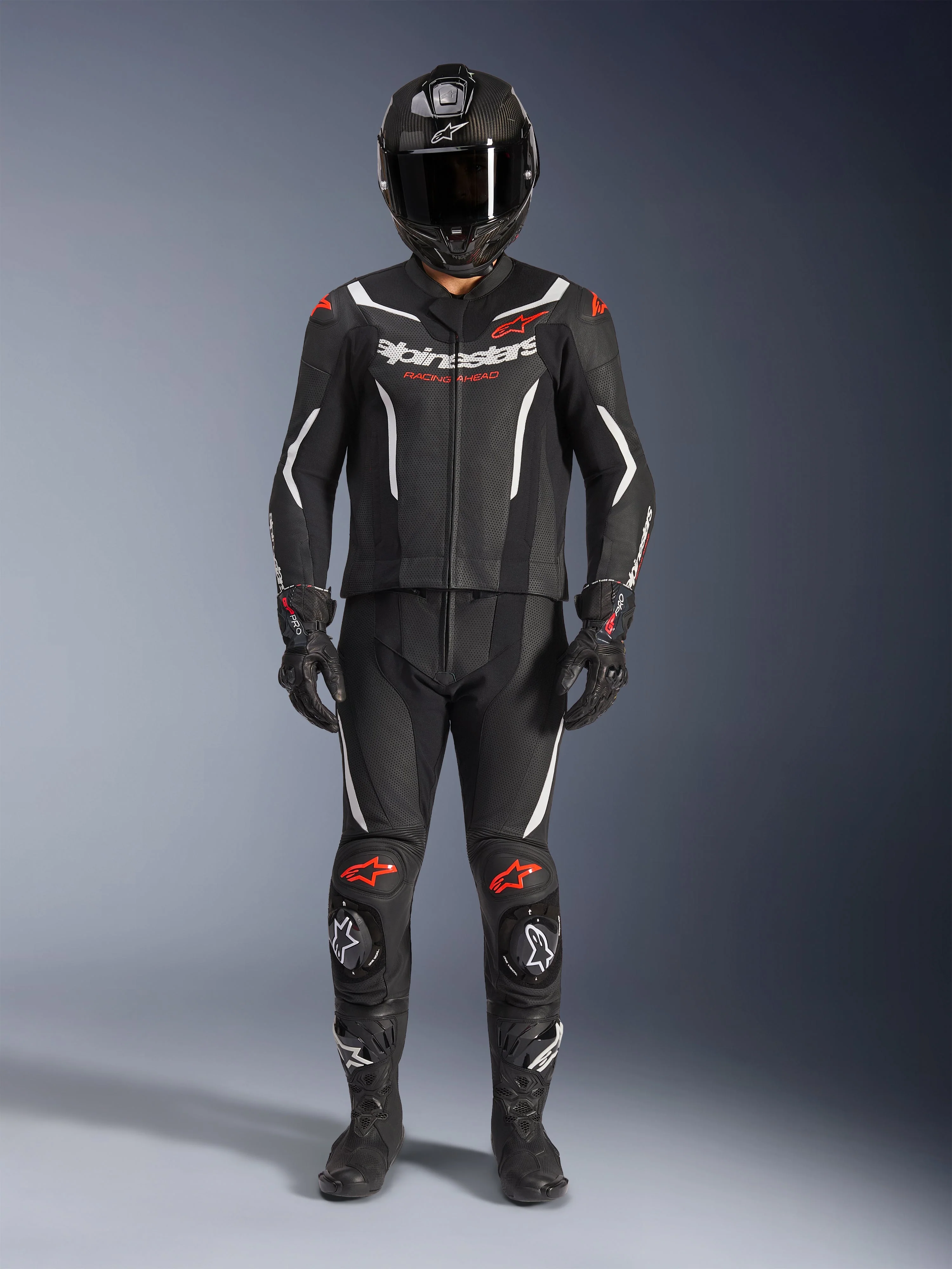 Macacão De Couro GP Force V2 2 Peças - Image 7