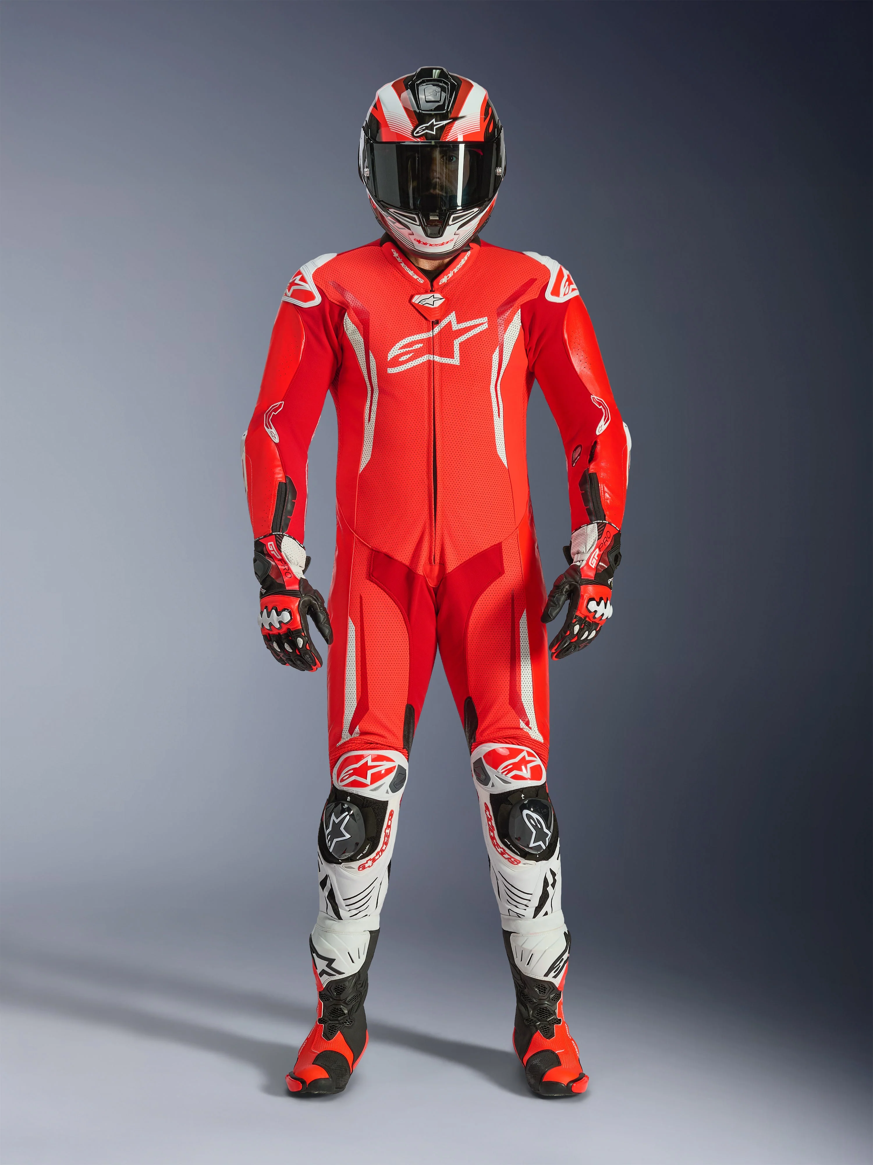 Macacão De Couro GP Tech V5 1 Peça - Image 5