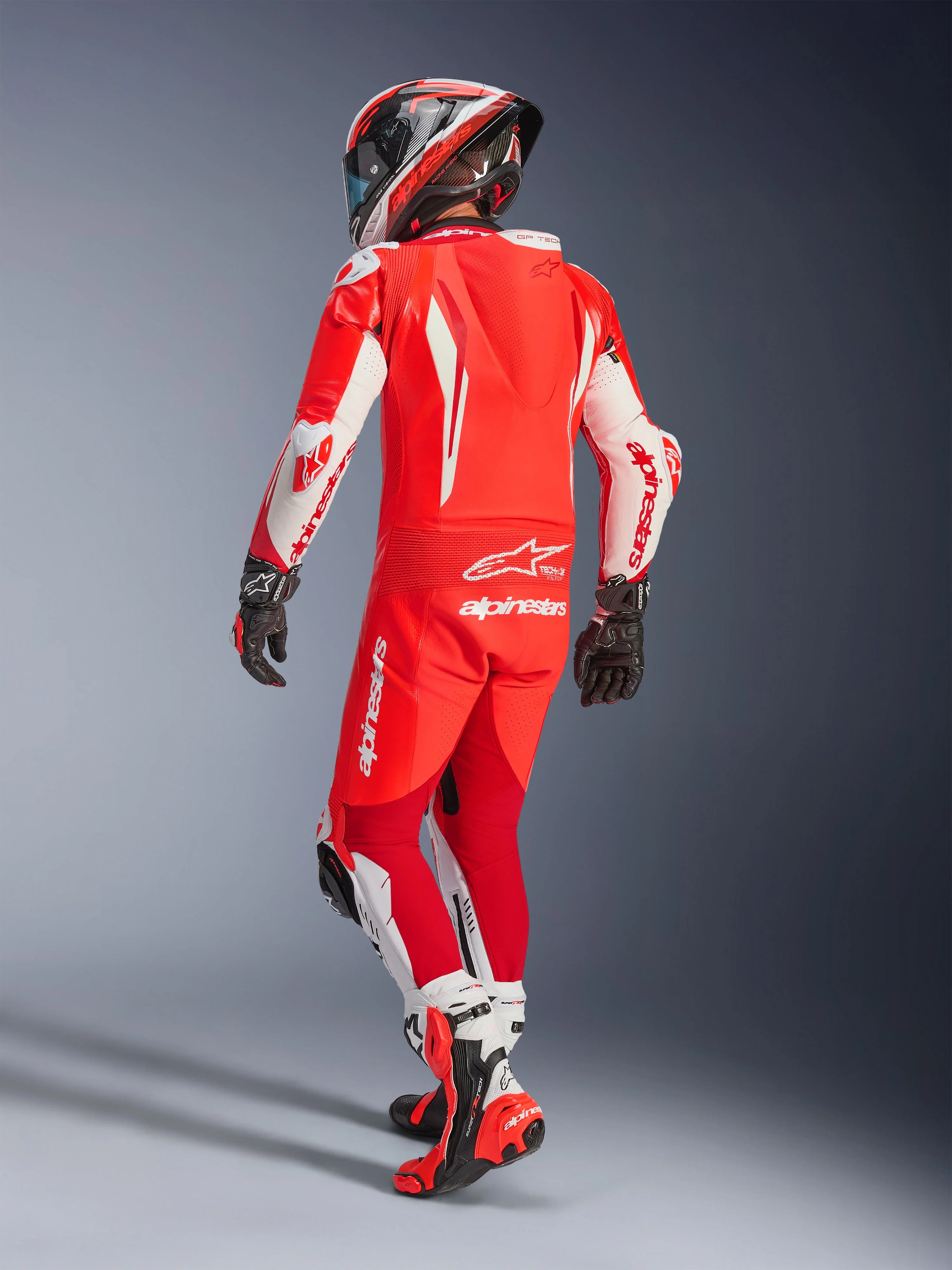 Macacão De Couro GP Tech V5 1 Peça - Image 7