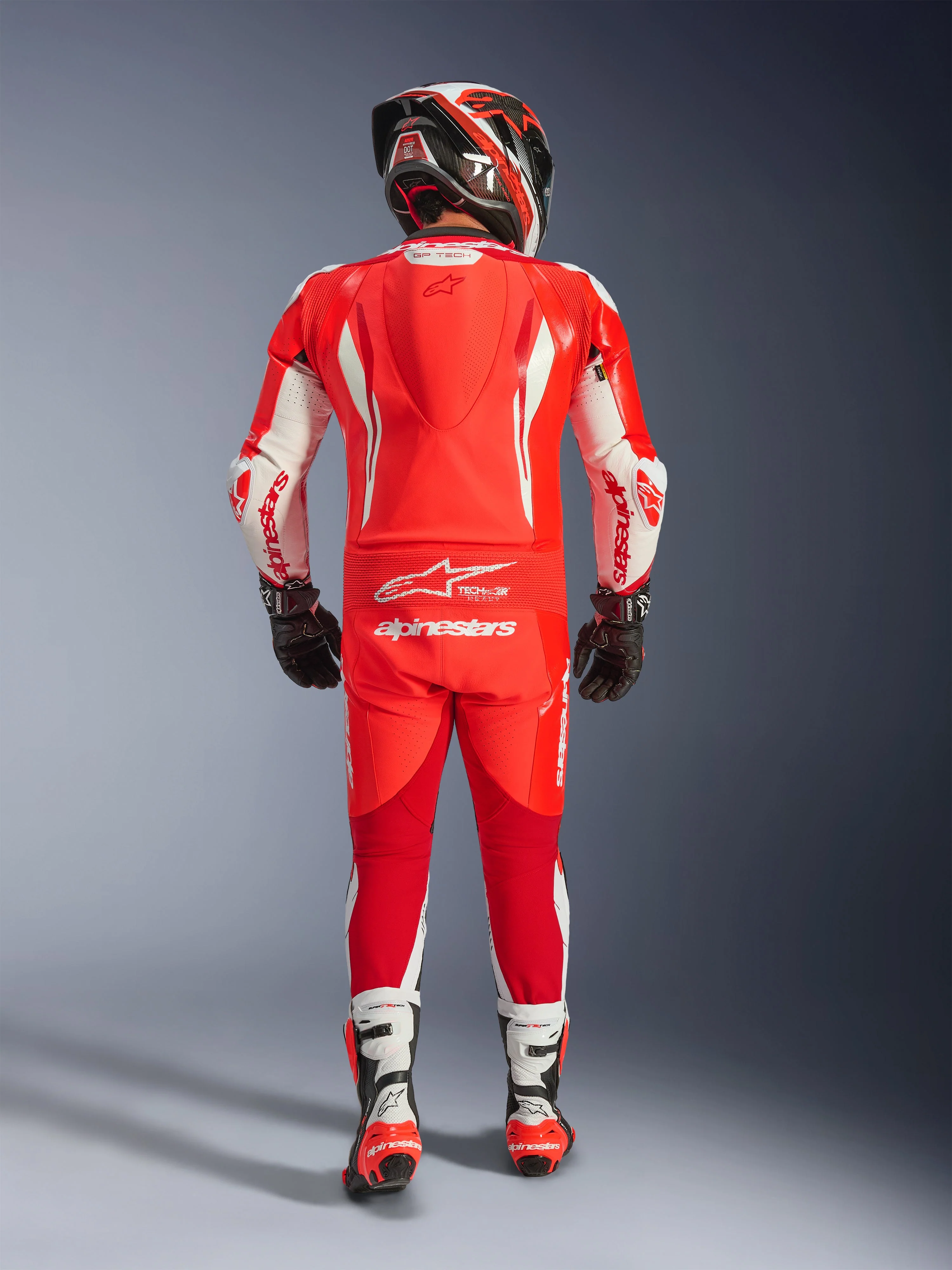 Macacão De Couro GP Tech V5 1 Peça - Image 8