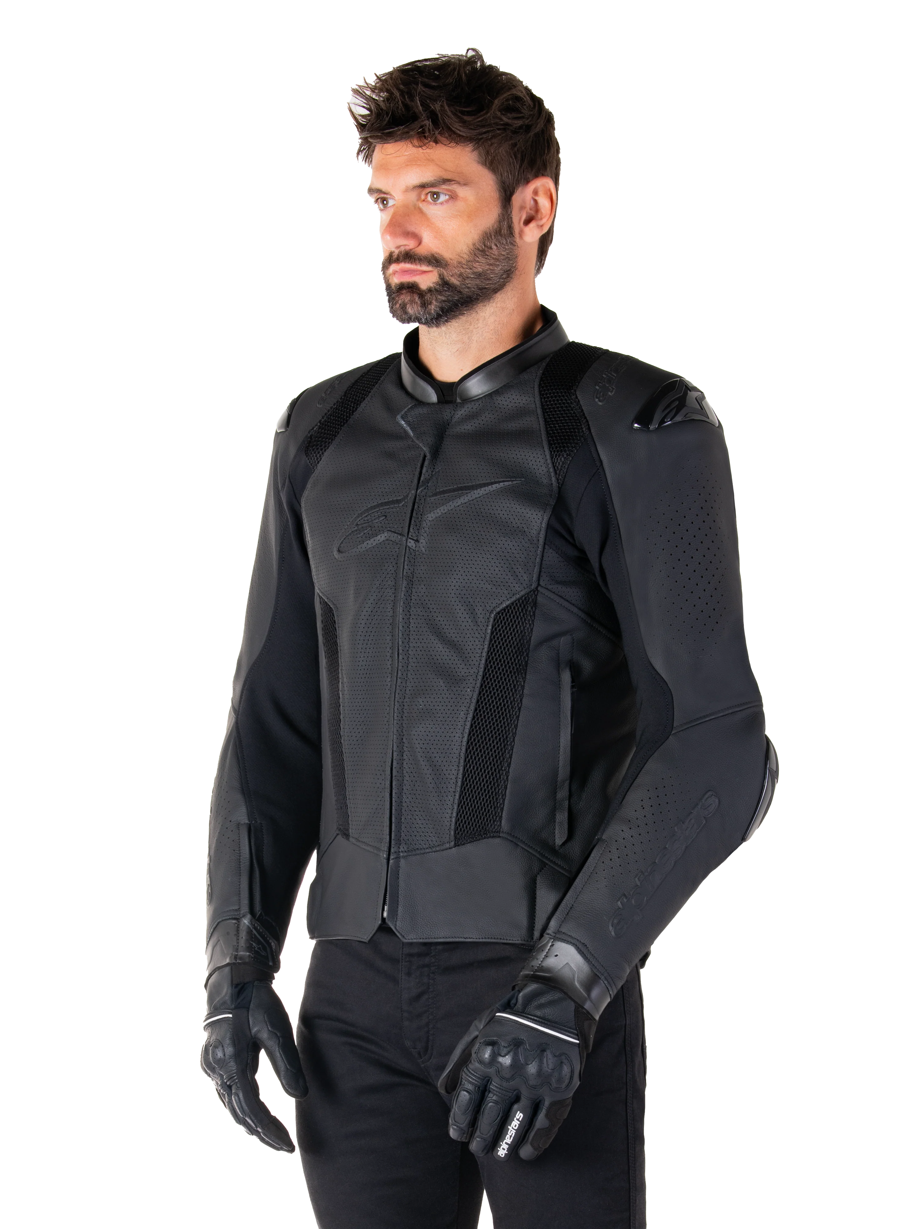Jaqueta De Couro Missile V3 Airflow - Image 3