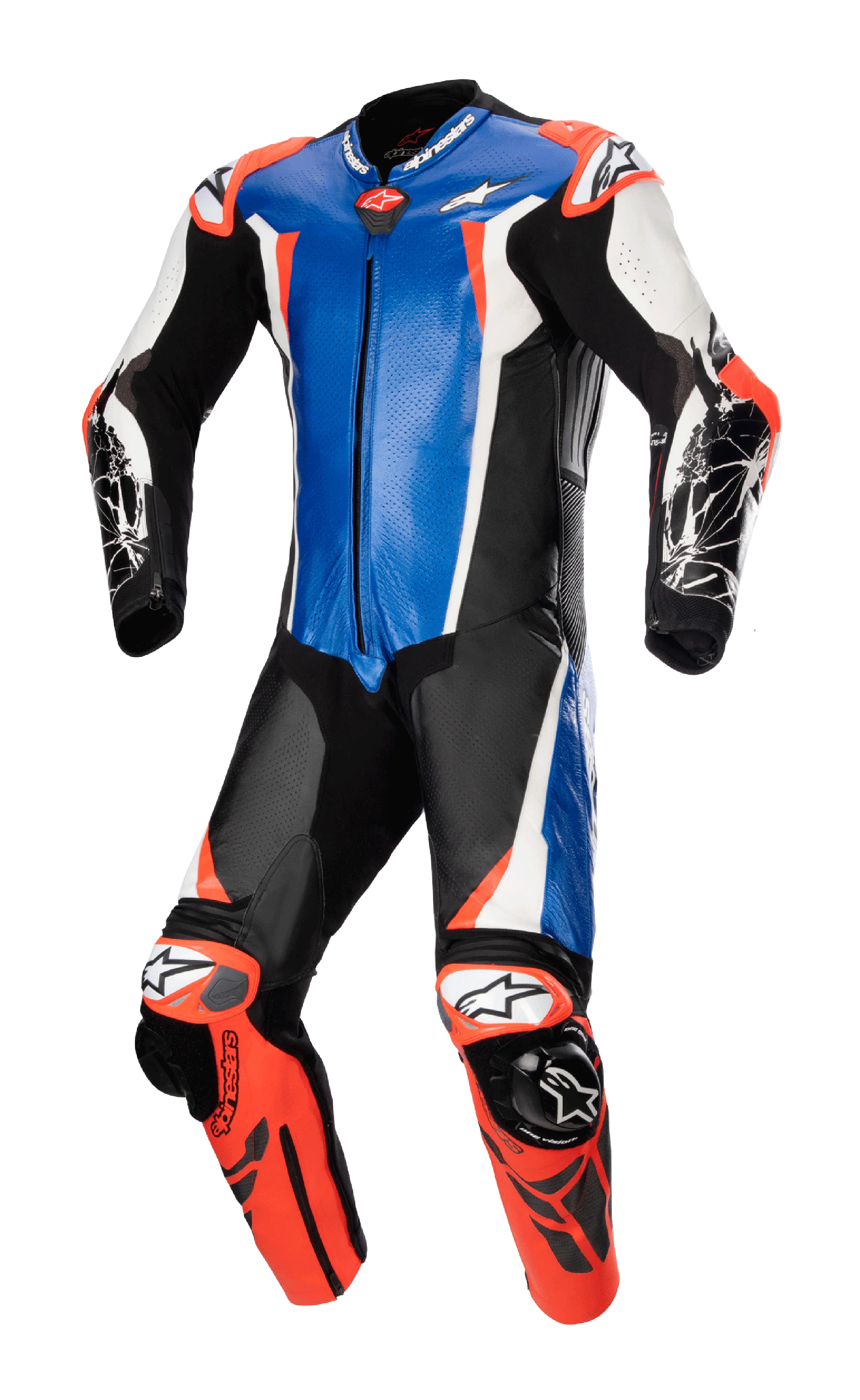 Macacão De Couro Racing Absolute V2 1 Peça