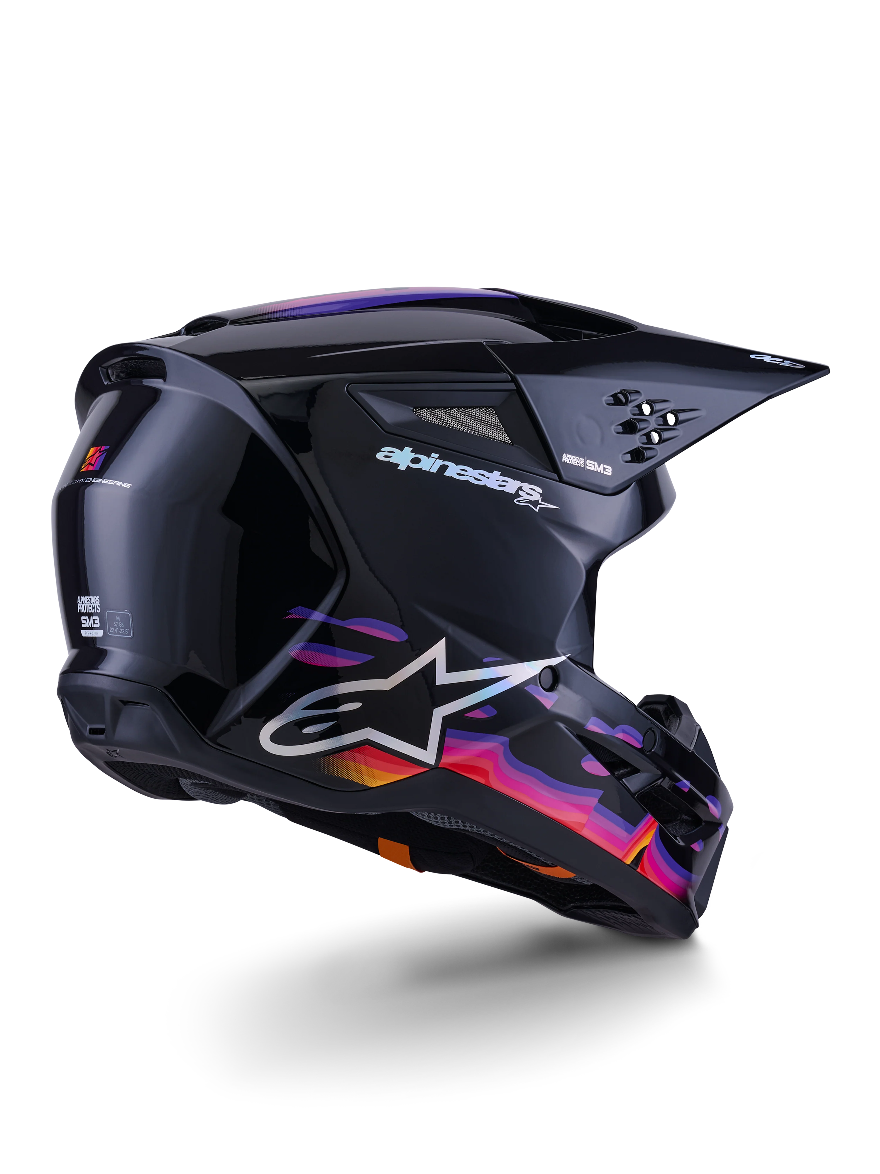 Capacete S-M3 Force OCD ECE 22.06 - Image 4